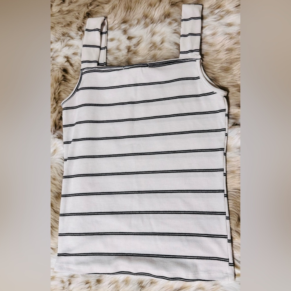 CAUTION TO THE WIND STRIPED TANK - Picture 2 of 2